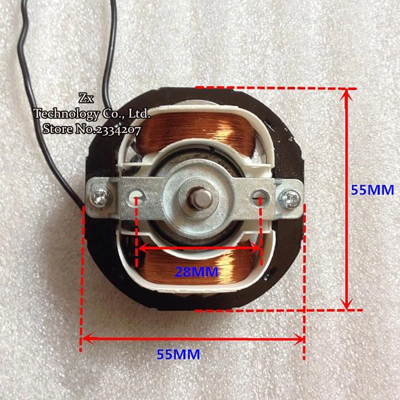 220 В затеняемый асинхронный двигатель переменного тока вентилятор обогреватели