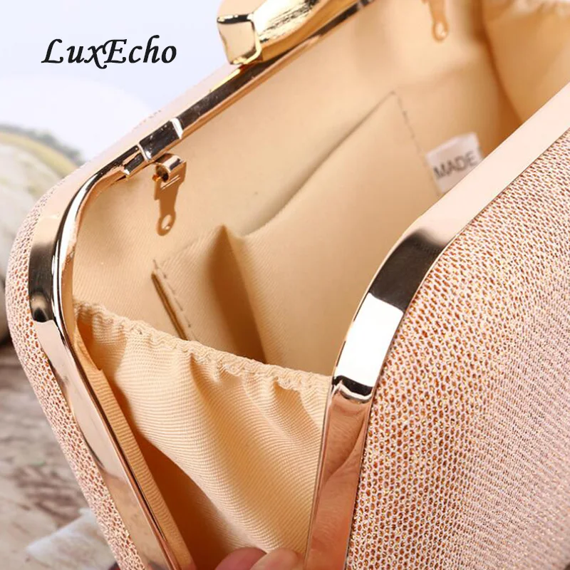 Сумка LuxEcho женская на плечо из розового золота с одной цепочкой|chain bag|fashion shoulder