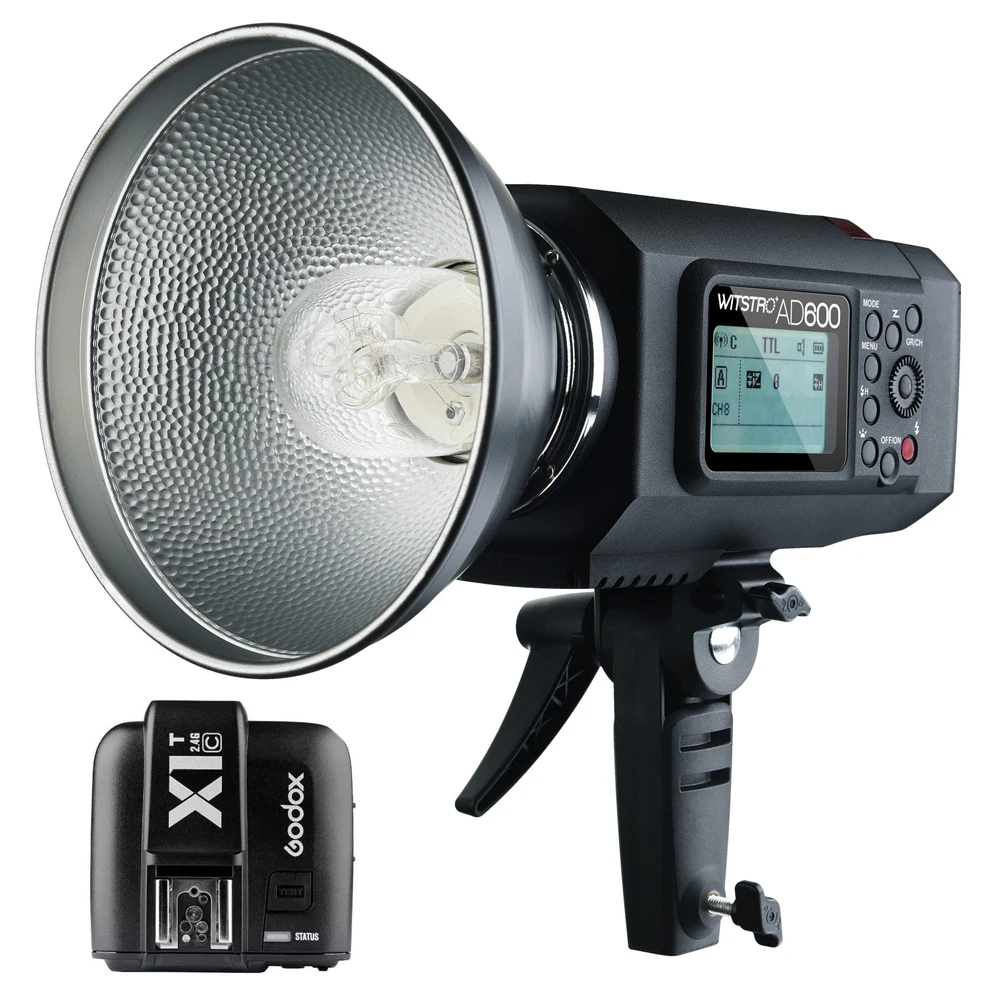 Godox AD600 High Power 600Ws TTL HSS Outdoor Flash with 2.4G X System + X1C Wireless Remote Trigger for Canon | Электроника