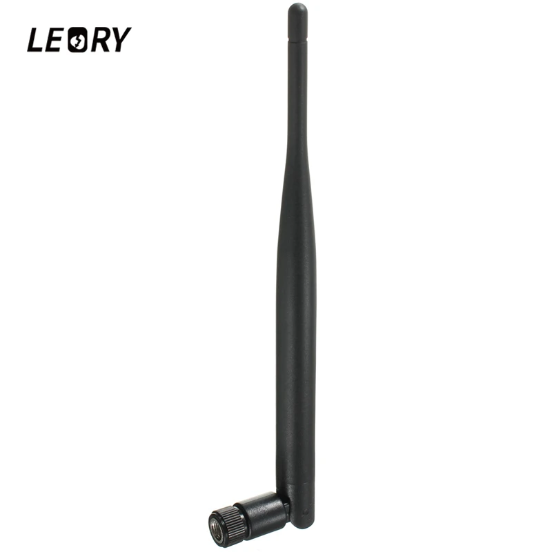 LEORY ТВ антенна 5DBi RP-SMA 2,4G усилитель WIFI Беспроводная складная антенна для маршрутизатора IP камеры ПК