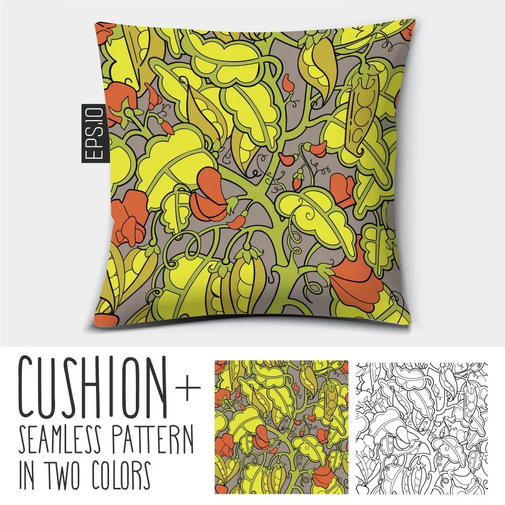 Double-sided Printing Cushion Cover Square Pillowcase Home Decoration Cojines Decoracion Throw Pillows Almofada Fundas Cojin | Дом и сад