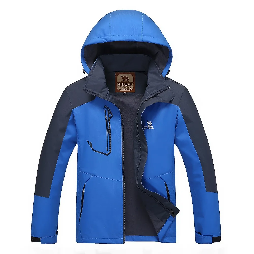 Высокое качество человека PIZEX Водонепроницаемый ветрозащитный бренда Simple куртка