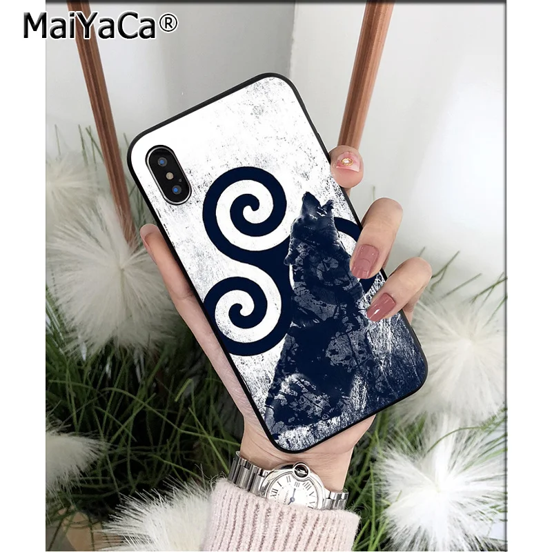 Мягкий силиконовый чехол MaiYaCa для Apple iPhone 8 7 6 6S Plus X XS MAX 5 5S SE XR|Чехлы-накладки| |