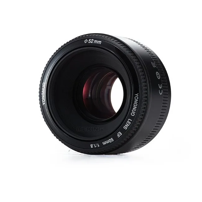 YONGNUO YN50mm F1.8 Камера объектив EF 50 мм для Canon диафрагма автофокусом линзы для EOS DSLR 700D 750D 800D 5D Mark II IV 10D 1300