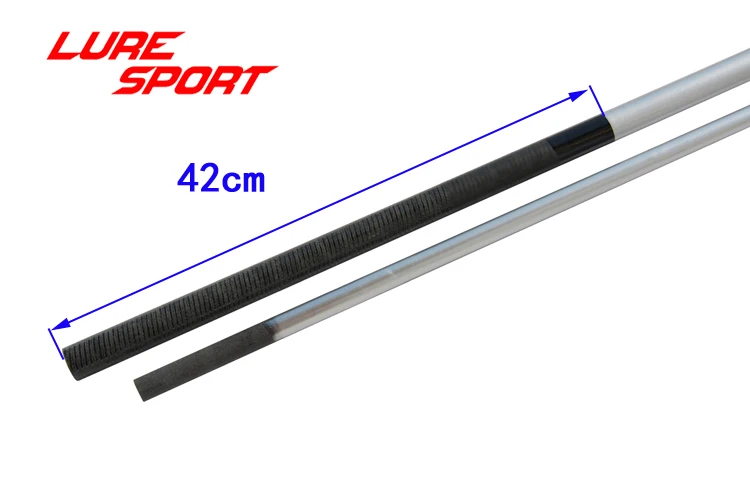 LureSport 2 комплекта 2,05 м/1,9 м жесткая лодка стержень пустой 2 секции 20-50lb стержень строительный компонент DIY Удочка аксессуар