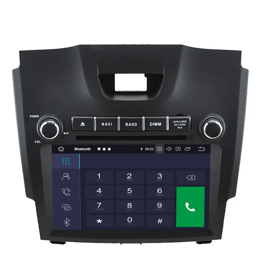 Автомобильный DVD-плеер с GPS Android 9 0 радио для Chevrolet Chevy Holden S10 TRAILBLAZER ISUZU D-MAX экран