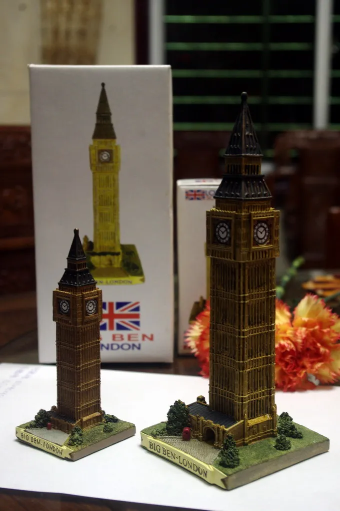 Обувь по заводским ценам Изделия из смолы Великобритании Модель Биг Бена в