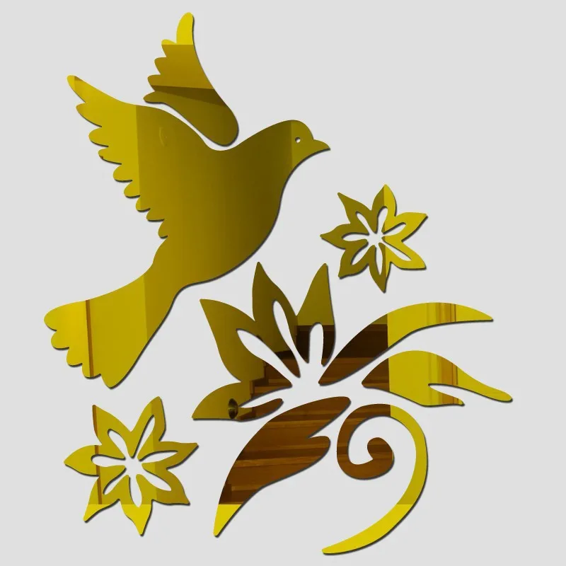 Funlife креативная Экологически чистая акриловая зеркальная паста для гостиной