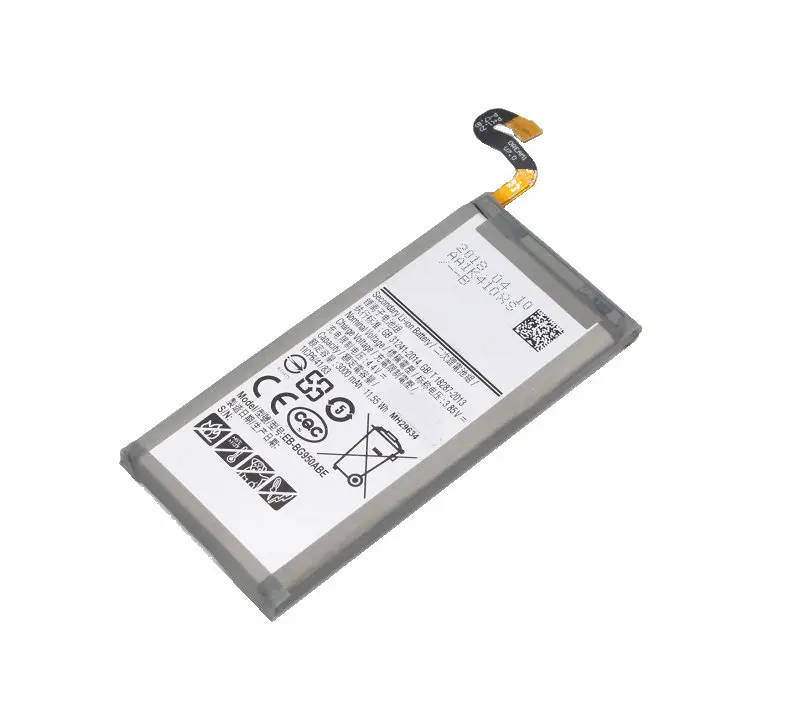 1x3000 мА/ч EB BG950ABE Замена литий полимерный аккумулятор для Samsung Galaxy S8 G950 G950F G950A G950T G955S