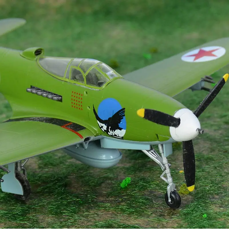 Предварительно построенный 1/72 масштаб P-39N самолет Второй мировой войны колокол P-39 истребитель Airacobra хобби Коллекционная готовая пластиковая модель
