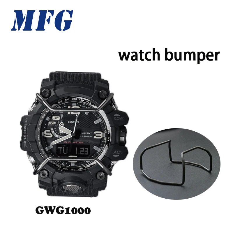 MFG GWG1000 чехол для часов защитные кольца/чехол бампер аксессуары Casi Gshok металл