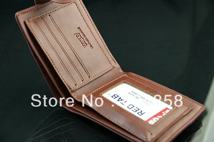 Promotion Free Dropshipping New Fashion Brand Genuine Leather Men Wallets Designer Purse Bags For Gift Wholsal | Багаж и сумки