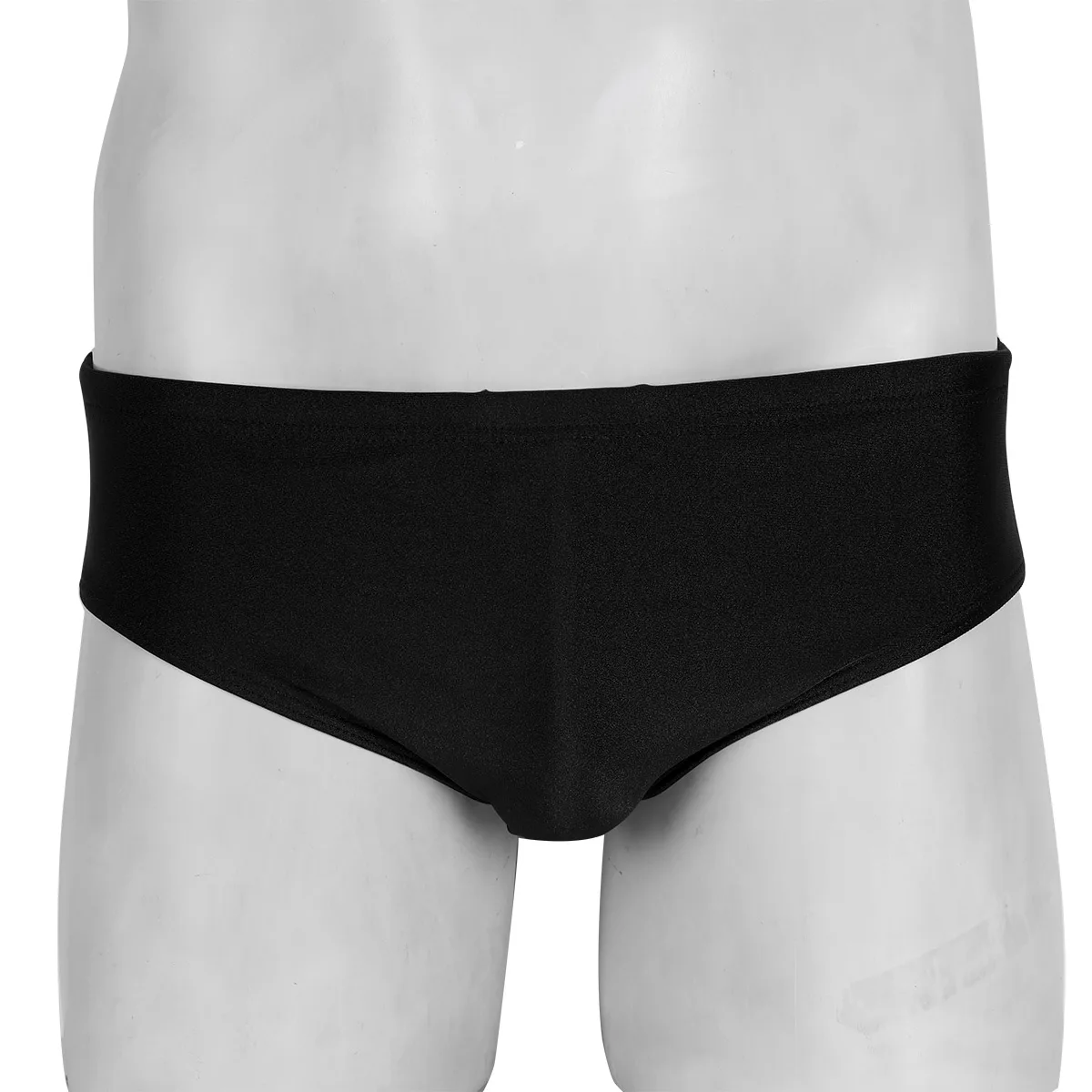 Мужчины бикини трусы Купальники быстросохнущие однотонные с завязками спереди