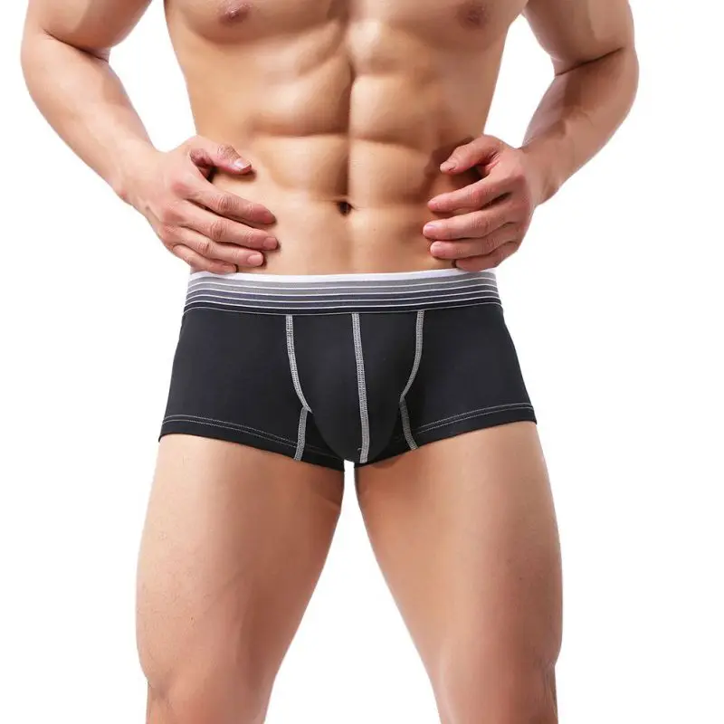 N Новое мужское нижнее белье мужские боксеры сексуальные трусы из хлопка