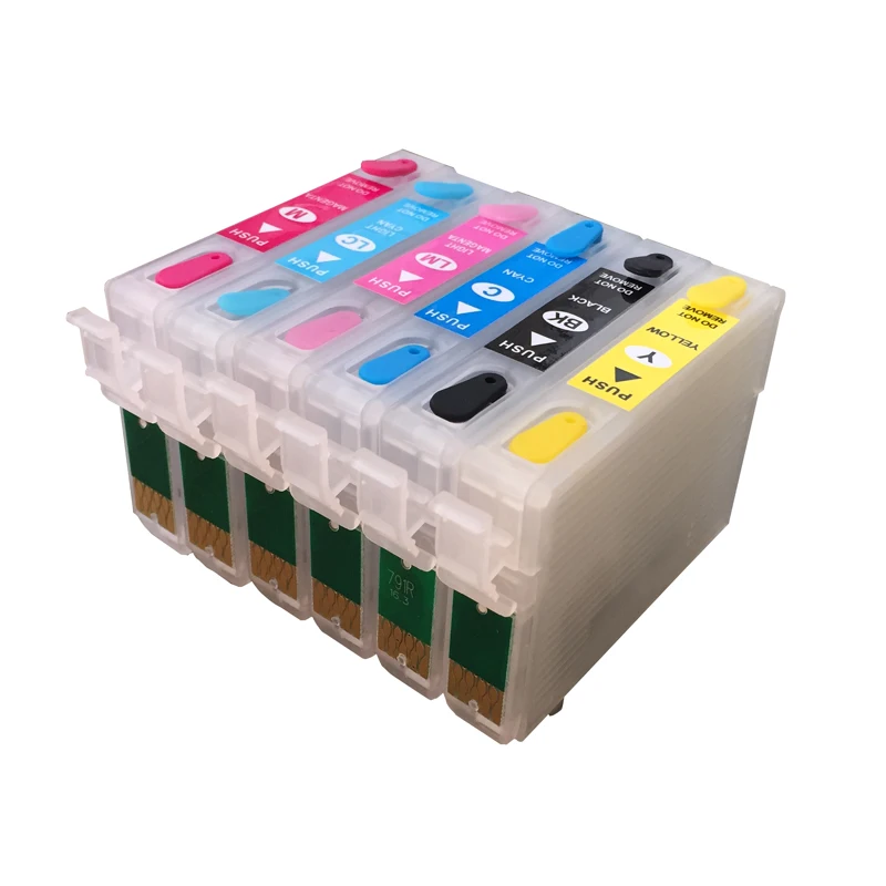 Картридж для принтера Epson Stylus T0781 многоразовый картридж с чипами RX580 R260 R380 R280 RX680