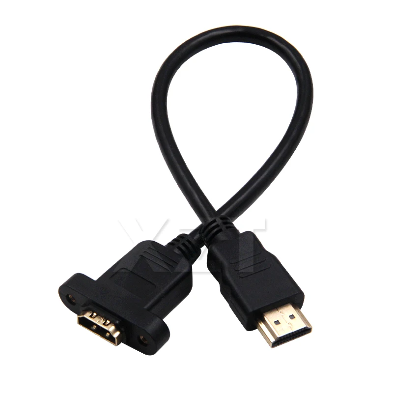 PZ 1 шт. Высокоскоростной HDMI удлинитель Папа мама Ethernet золотой свинцовый