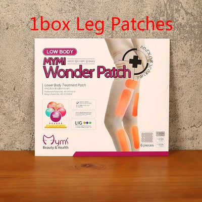 1box Leg Patches 10 шт. Mymi чудо-пластырь для быстрого похудения пластырь для живота тонкий пластырь для похудения Сжигание жира палочка для пупка потеря веса инструмент для похудения - Цвет: 1box Leg Patches