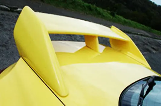 Автомобильный Стайлинг для Mitsubishi FTO версии-R Стиль FRP стекловолокно задний спойлер