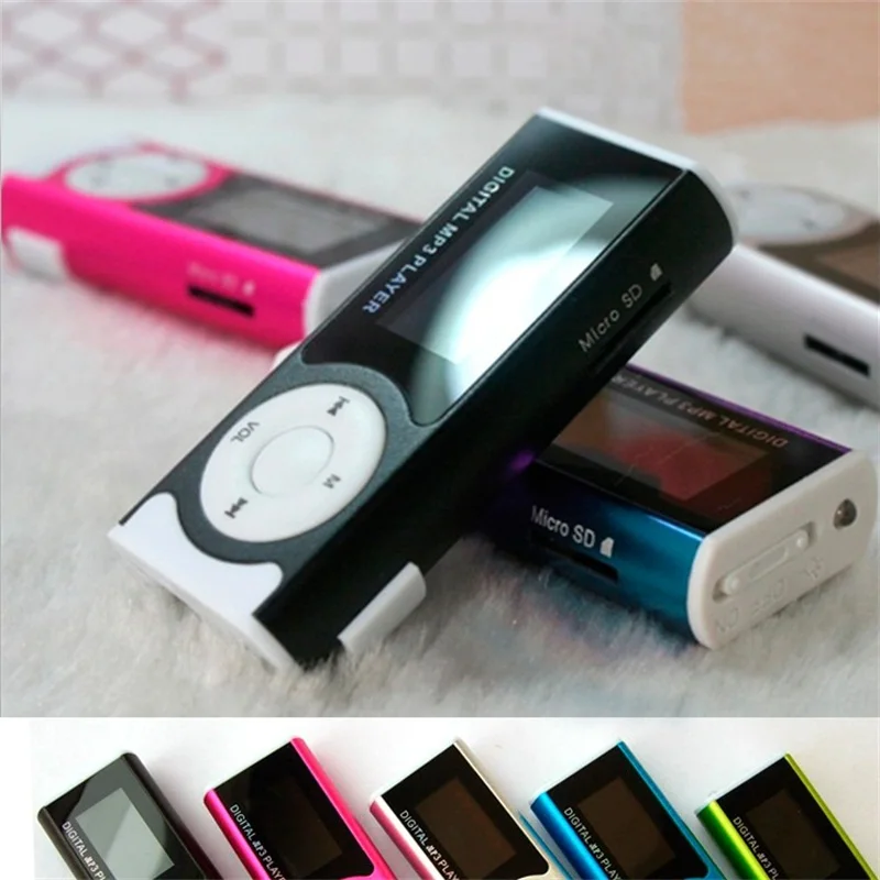 Лидер продаж мини MP3 плеер с зажимом спортивный слот для Mp3 TF карты со