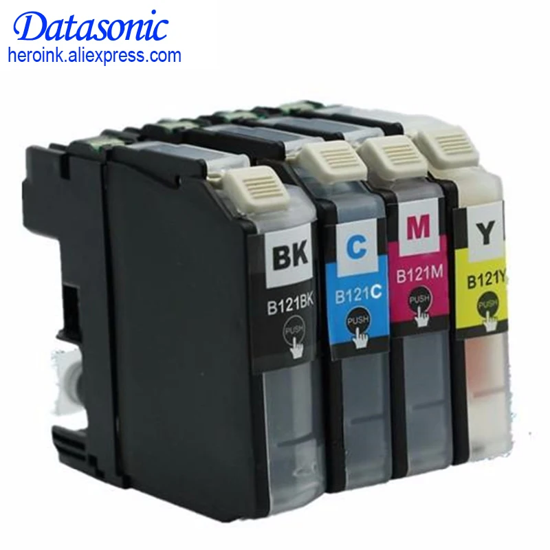 LC121 картридж с полными чернилами чипами совместимым струйным принтером |