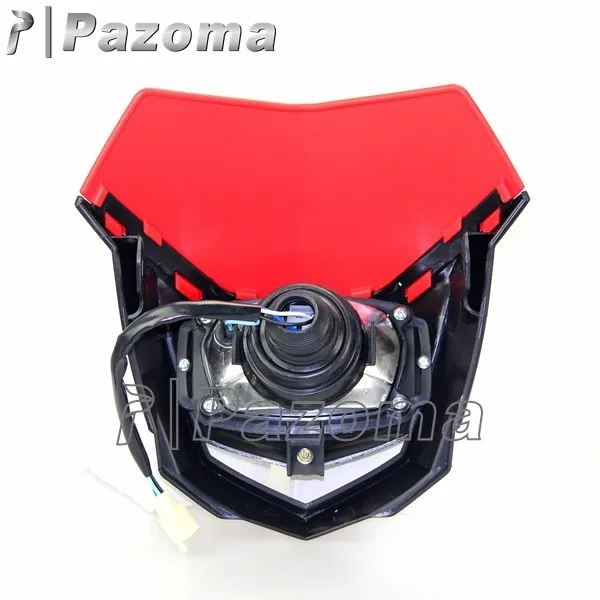 Очки для мотокросса дорожные Универсальные фары мотоцикла Байк supermoto мотоциклетный фары для Honda CRF 250 450 FMX XR 650