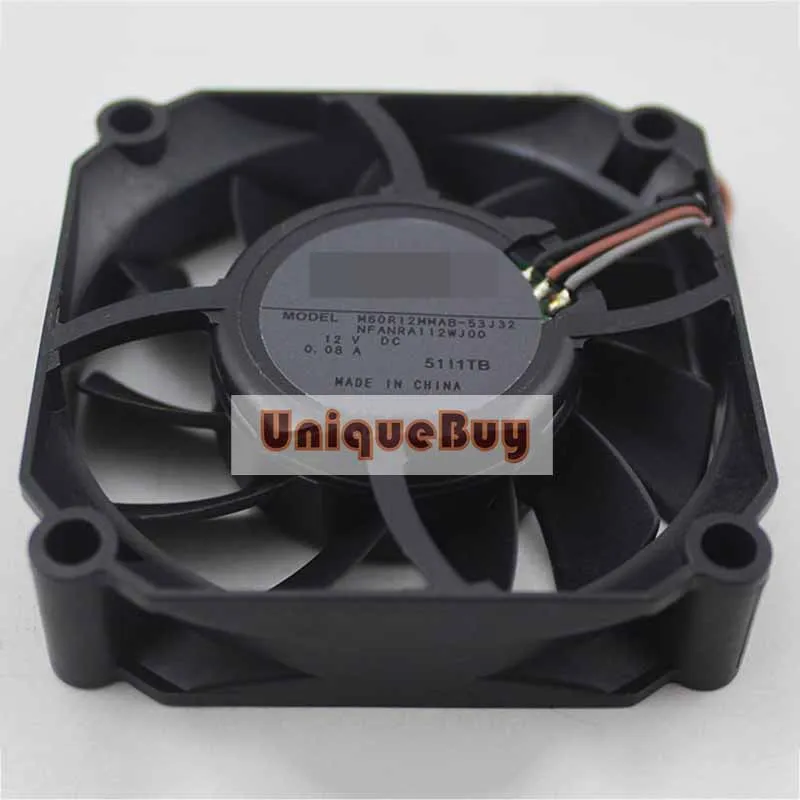 Для Nidec M60R12MMAB-53J32 12V 0.08A 60*60*15 мм 3pin охлаждающий вентилятор процессора | Компьютеры и