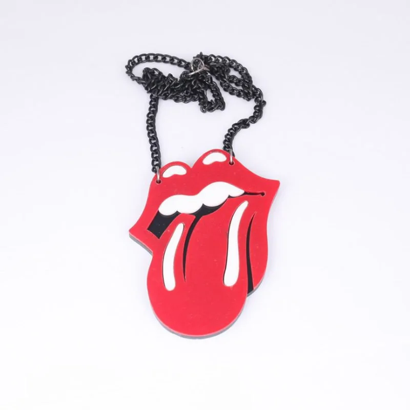 Euramerican Exaggerated Funny Red Lips Tongue Women Female Sexy Mouth Nightclub Hiphop Acrylic Drop Earrings Fashion Gift E18154 | Украшения