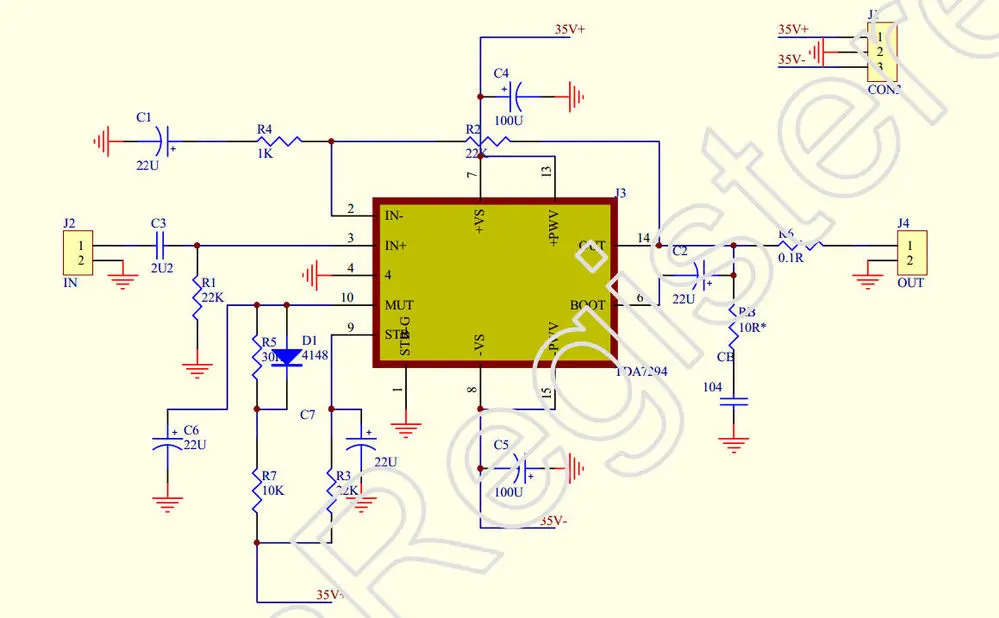 ZEROZONE TDA7294 Stereo усилитель для чистого звучания Kit DIY AMP|amplifier kit diy|diy ampamplifier |
