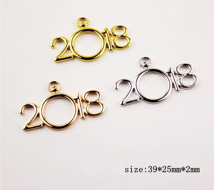 5 шт./лот 2018 цифровые карманные часы подвеска на металлическом каркасе Золотая