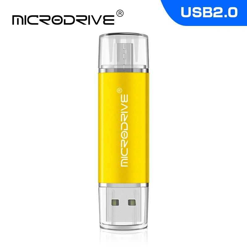 Горячая Распродажа 2 в 1 OTG USB флэш-накопитель 128 Гб 64 ГБ 32 ГБ оперативной памяти, 16 Гб встроенной памяти, 8 ГБ флэш-накопитель для смартфона флеш-накопитель 4 Гб cle USB флеш-накопитель