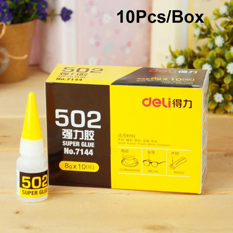 10 шт жидкость 502 супер клей сенсорный цианакрилатный сильная резиновая ткань