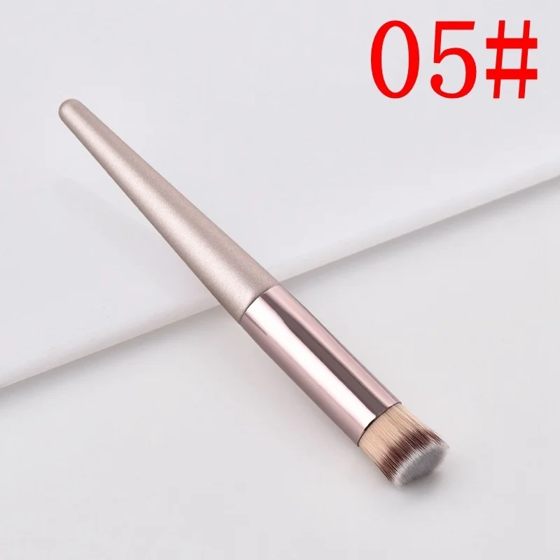 ZZ-10-A-2 1 шт., модные женские кисти, деревянная основа, косметика для бровей, матовая кисть для теней, инструменты для макияжа, набор кистей Pincel Maquiagem - Handle Color: ZZ-10-A-2
