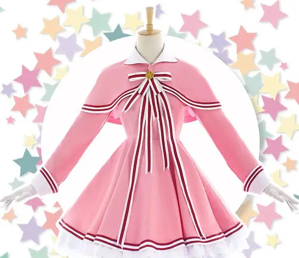 Косплей японского аниме карта Captor Sakura прозрачная KINOMOTO SAKURA Новый Чехол Боевая