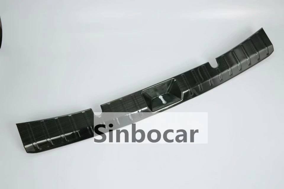 Внутренняя накладка покрышка заднего бампера из нержавеющей стали для Subaru XV черный