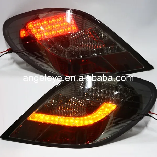 

For Peugeot 207 LED Tail Lamp rearlights 2006-up year Smoke Black Color SN