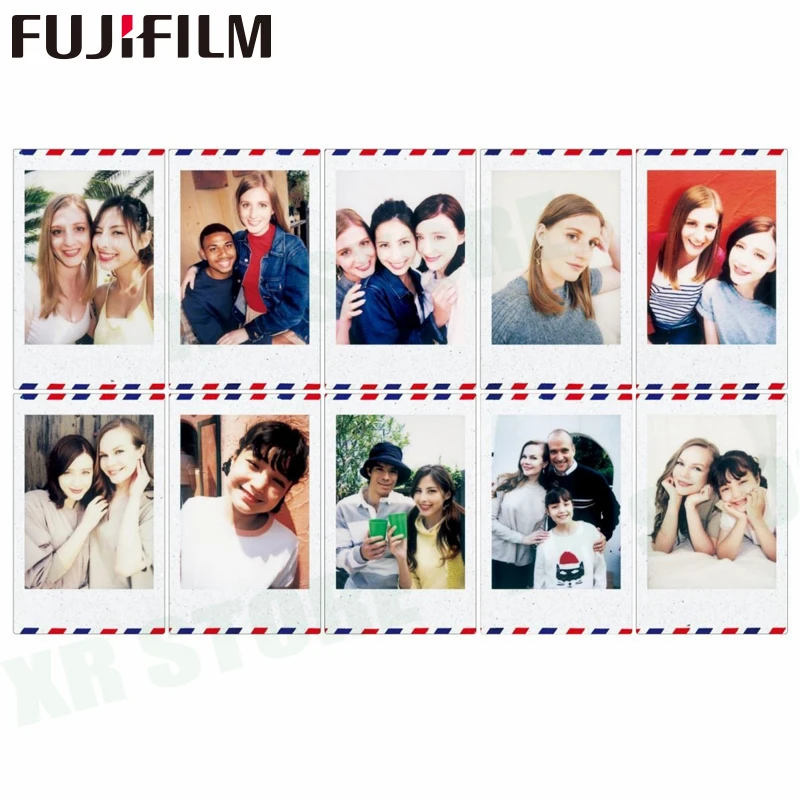 Белая пленка для Fuji Instax Мини 11 8 9 Airmail (заказное Авиапочта мгновенной съемки