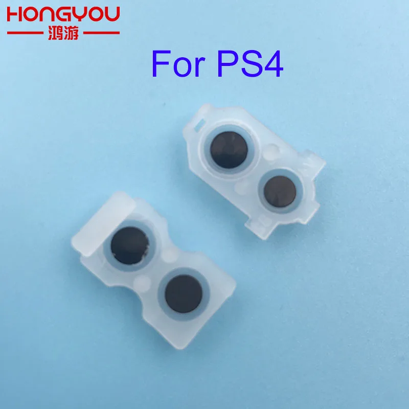 100 шт. для PS4 JDS030 JDS 001 010 011 L2 R2 L1 R1 резиновый проводящий коврик контроллера