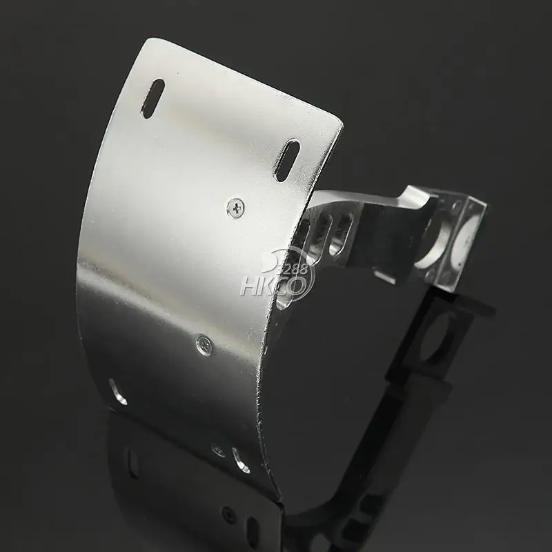 Серебряный изогнутый держатель номерного знака мотоцикла для Yamaha YZF R6S 1998-2002 YZF-R1