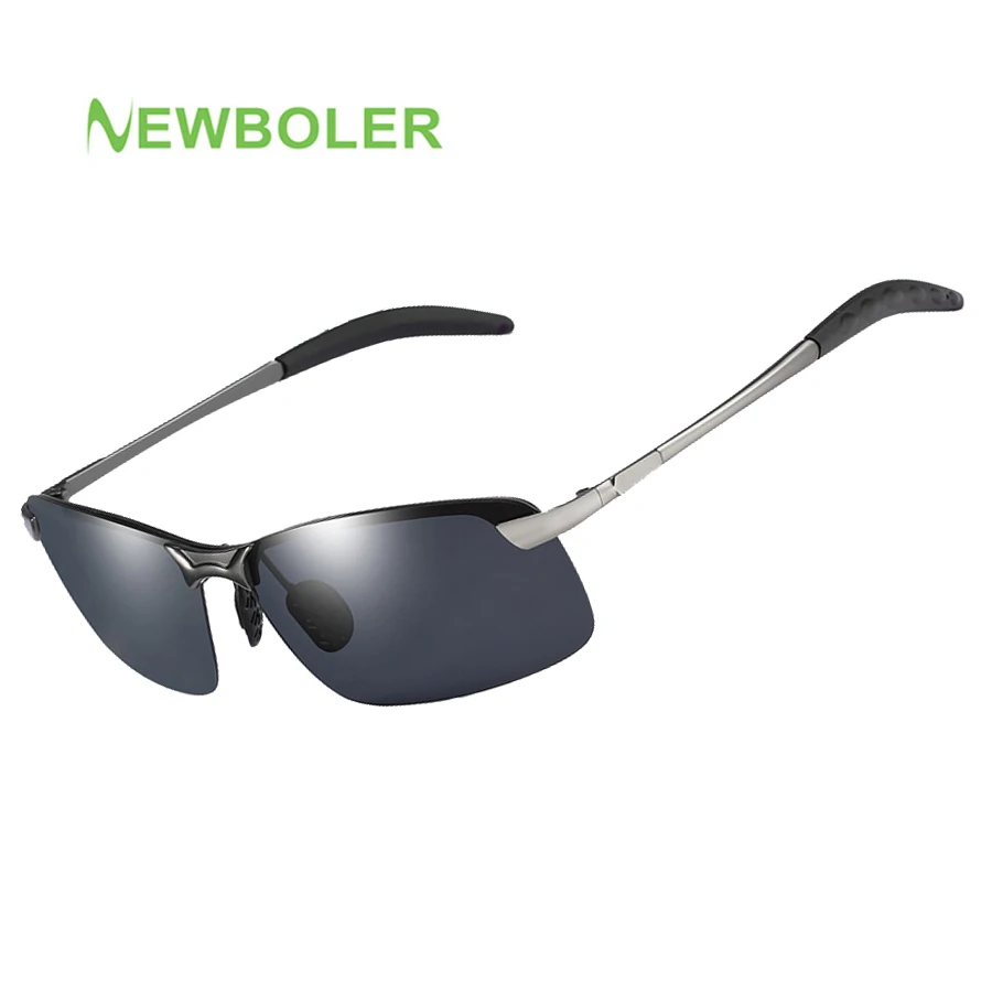 Polarized Fishing Sunlasses Metal Frame For Men Women Sport Sun Glasses Driving Traveling Camping Cycling Eyewear Anti U | Спорт и