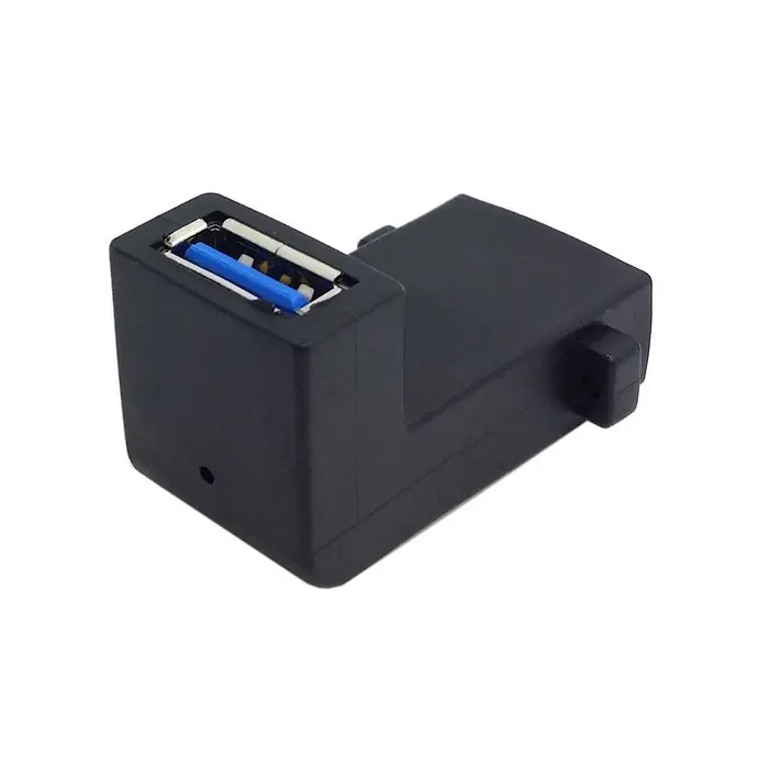 5 шт./лот 90 градусов вверх угол USB 3 0 тип A гнездо к гнезду F/F винт замок отверстие