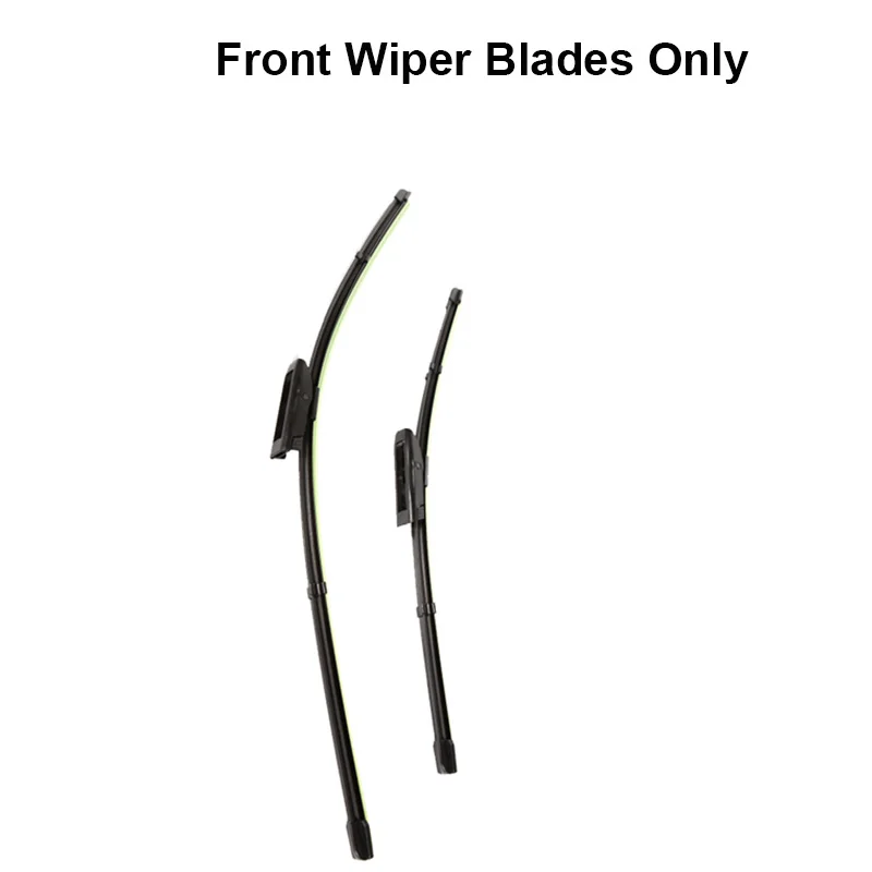Стеклоочистители YITOTE для Renault Clio III/IV Bayonet Arms модель года с 2005 по - Цвет: Front Blades Only