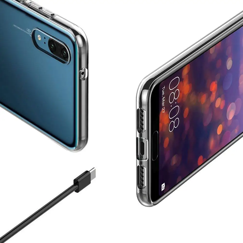Прозрачный чехол для huawei P10 плюс P20 Pro Nova 3E телефон чехлы P9 Lite ультра тонкий мягкий
