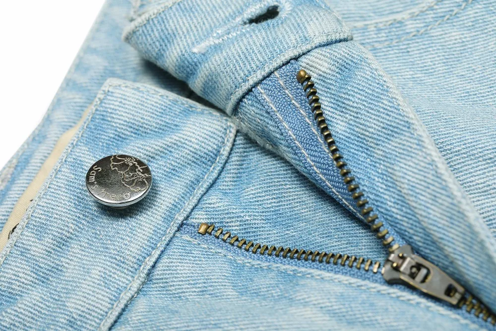 Samstree, женские джинсовые шорты с дырками, высокая талия, шорты с цветочной вышивкой, джинсовые штаны с манжетами, офисные женские рваные шорты