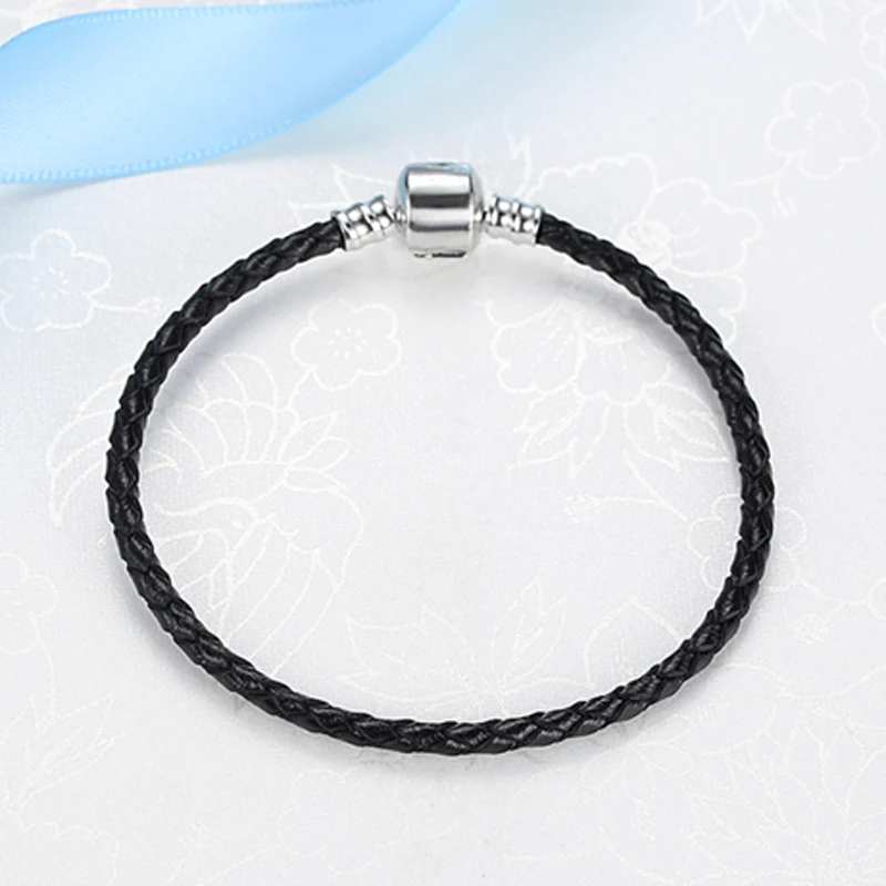 Браслет из натуральной кожи с шармами сделай сам для мужчин и женщин|bracelet leather