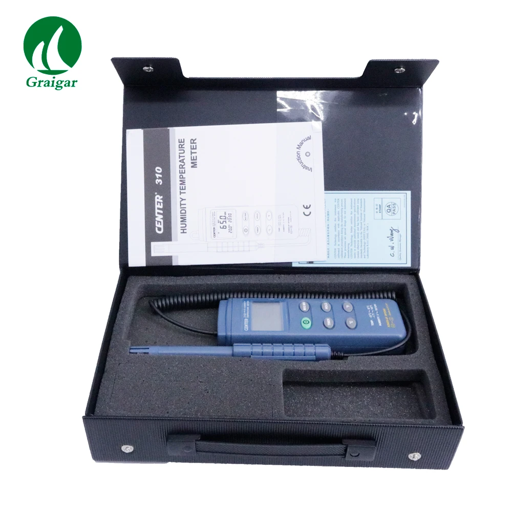 

CENTER 310 is our standard series humidity temperature meter