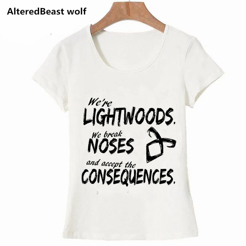 Модные сумеречный 2019 футболки женские с принтом О-образным вырезом коротким