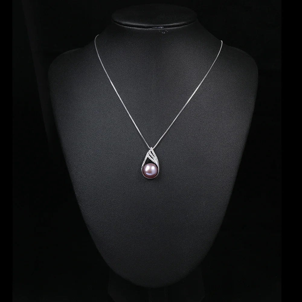 Lindo High Luster Большая подвеска из натурального пресноводного жемчуга Женская Модная
