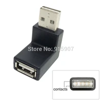 chenyang cable usb 2 0 a type male to female extension adapter down up angled 90 degree reversible design