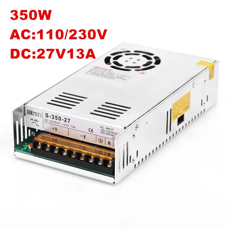 27V Питание 7.5A 9.3A 13A 14.8A AC DC с Мощность PSU 200W 250W 350W 400W 100 240VAC DC27V блок питания|ac-dc power|ac-dc