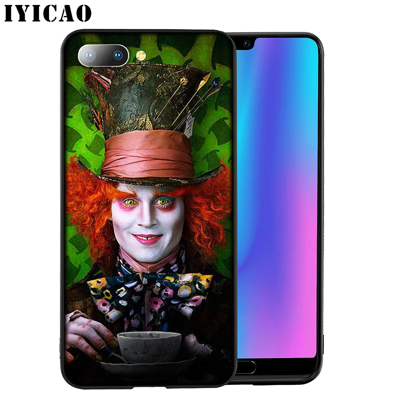 IYICAO Alice in Wonderland Soft Silicone Phone Case for Huawei Mate 30 20 10 Pro Nova 5I 5T 5 4 4E 3i 3 2i Lite Smart |